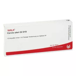 CERVIX uteri GL D 10 Ampullen, 10X1 ml