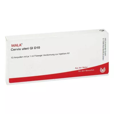 CERVIX uteri GL D 10 Ampullen, 10X1 ml