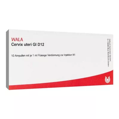 CERVIX uteri GL D 12 Ampullen, 10X1 ml