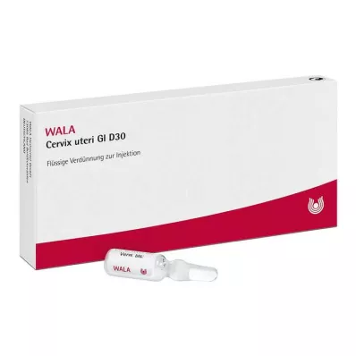 CERVIX uteri GL D 30 Ampullen, 10X1 ml