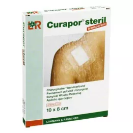 CURAPOR Wundverband steril transparent 8x10 cm, 5 St