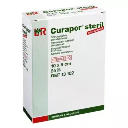 CURAPOR Wundverband steril transparent 8x10 cm, 25 St