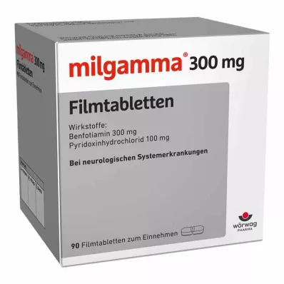 MILGAMMA 300 mg Filmtabletten, 90 St MILGAMMA 300 mg Filmtabletten, 90 St