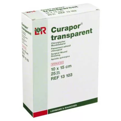 CURAPOR Wundverband steril transparent 10x15 cm, 25 St