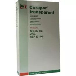 CURAPOR Wundverband steril transparent 10x20 cm, 25 St