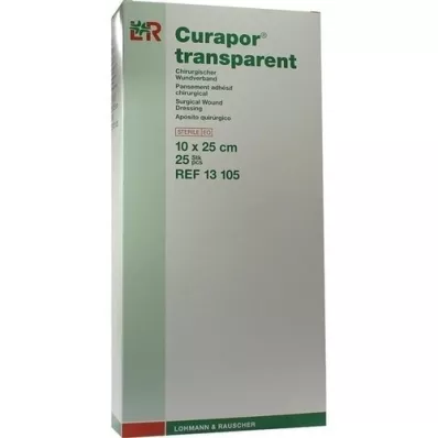 CURAPOR Wundverband steril transparent 10x25 cm, 25 St