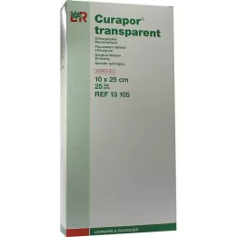 CURAPOR Wundverband steril transparent 10x25 cm, 25 St
