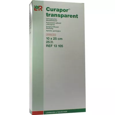 CURAPOR Wundverband steril transparent 10x25 cm, 25 St