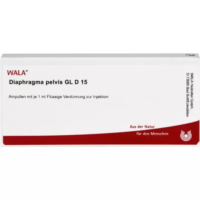 DIAPHRAGMA PELVIS GL D 15 Ampullen, 10X1 ml