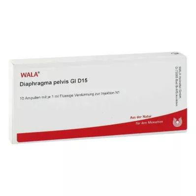 DIAPHRAGMA PELVIS GL D 15 Ampullen, 10X1 ml