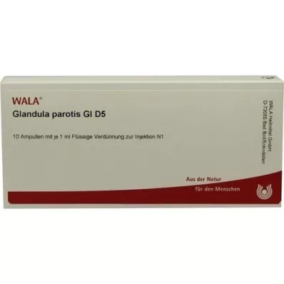 GLANDULA PAROTIS GL D 5 Ampullen, 10X1 ml