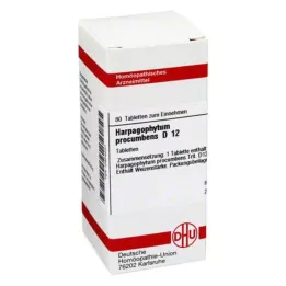 HARPAGOPHYTUM PROCUMBENS D 12 Tabletten, 80 St