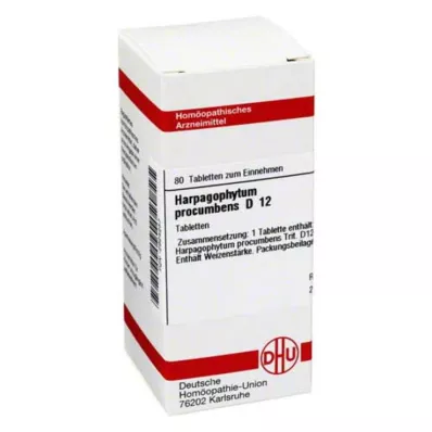 HARPAGOPHYTUM PROCUMBENS D 12 Tabletten, 80 St