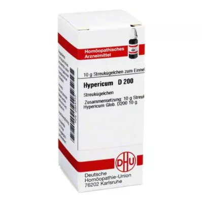 HYPERICUM D 200 Globuli, 10 g