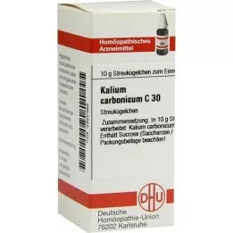 KALIUM CARBONICUM C 30 Globuli, 10 g