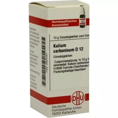 KALIUM CARBONICUM D 12 Globuli, 10 g