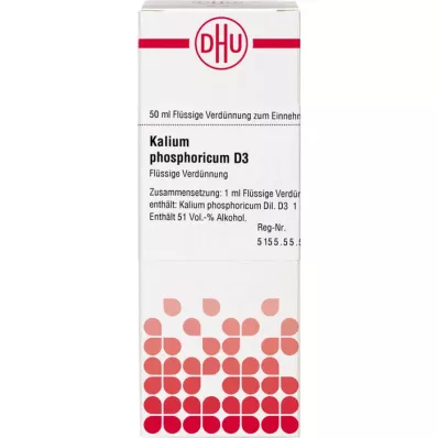 KALIUM PHOSPHORICUM D 3 Dilution, 50 ml