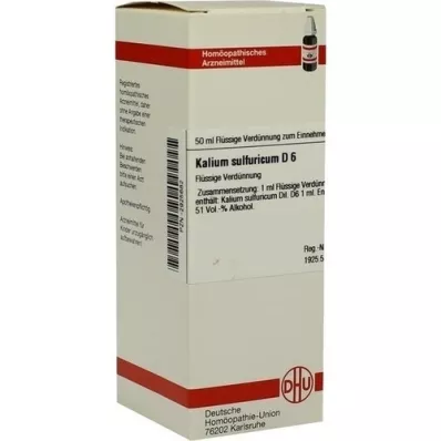 KALIUM SULFURICUM D 6 Dilution, 50 ml
