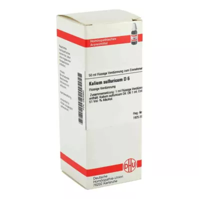KALIUM SULFURICUM D 6 Dilution, 50 ml