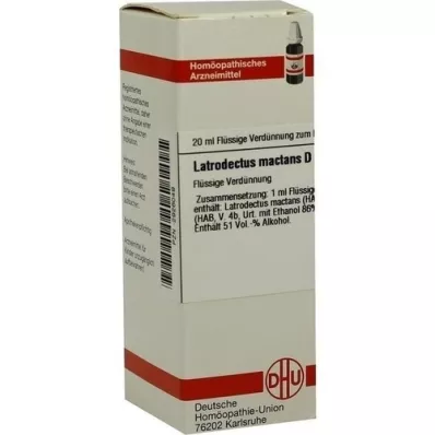 LATRODECTUS mactans D 12 Dilution, 20 ml