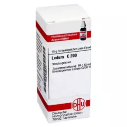 LEDUM C 200 Globuli, 10 g