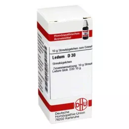 LEDUM D 30 Globuli, 10 g