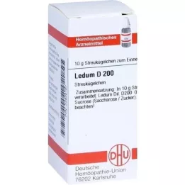 LEDUM D 200 Globuli, 10 g