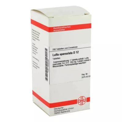LUFFA OPERCULATA D 12 Tabletten, 200 St