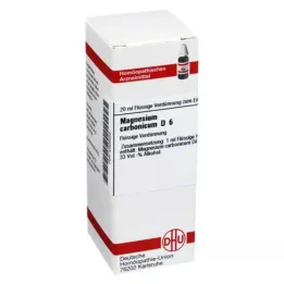 MAGNESIUM CARBONICUM D 6 Dilution, 20 ml