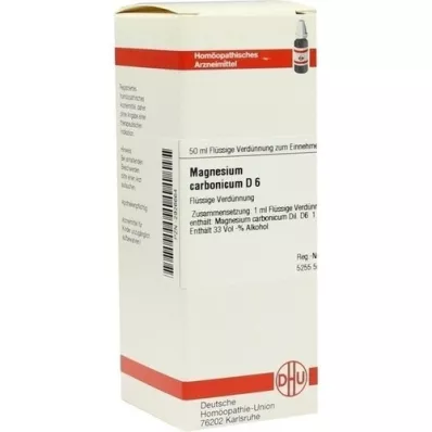 MAGNESIUM CARBONICUM D 6 Dilution, 50 ml