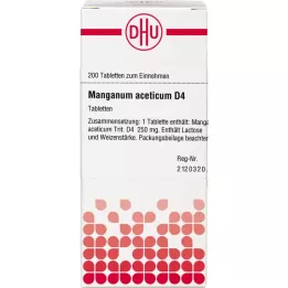 MANGANUM ACETICUM D 4 Tabletten, 200 St