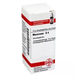 MEZEREUM D 4 Globuli, 10 g