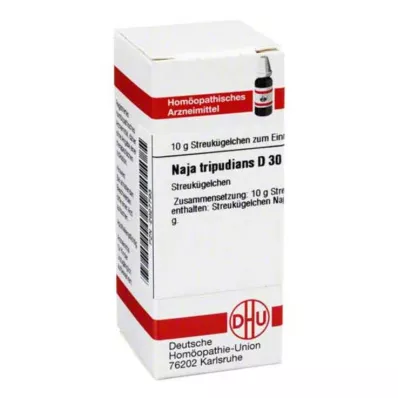 NAJA TRIPUDIANS D 30 Globuli, 10 g