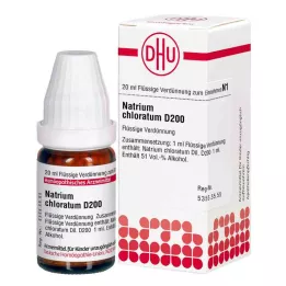 NATRIUM CHLORATUM D 200 Dilution, 20 ml