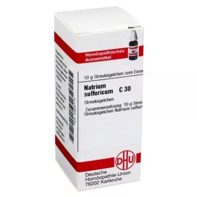NATRIUM SULFURICUM C 30 Globuli, 10 g
