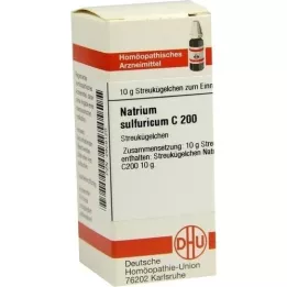 NATRIUM SULFURICUM C 200 Globuli, 10 g