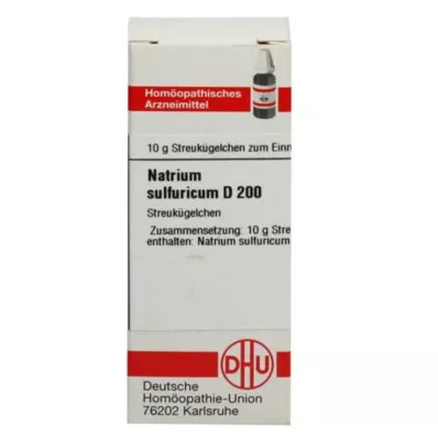 NATRIUM SULFURICUM C 200 Globuli, 10 g