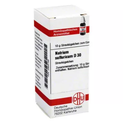 NATRIUM SULFURICUM D 30 Globuli, 10 g NATRIUM SULFURICUM D 30 Globuli, 10 g