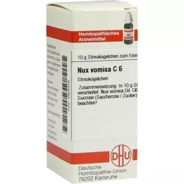 NUX VOMICA C 6 Globuli, 10 g