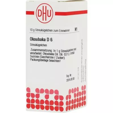 OKOUBAKA D 6 Globuli, 10 g