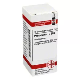 PHOSPHORUS D 200 Globuli, 10 g