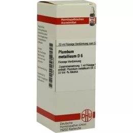 PLUMBUM METALLICUM D 6 Dilution, 20 ml