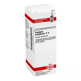 PLUMBUM METALLICUM D 6 Dilution, 20 ml