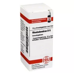 RHODODENDRON D 6 Globuli, 10 g