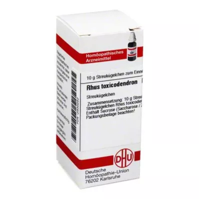 RHUS TOXICODENDRON D 200 Globuli, 10 g