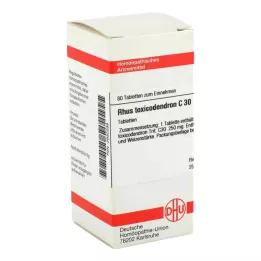 RHUS TOXICODENDRON C 30 Tabletten, 80 St