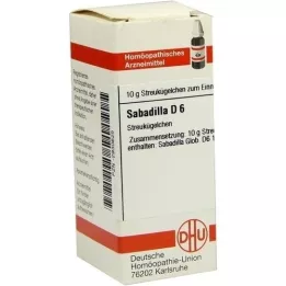 SABADILLA D 6 Globuli, 10 g