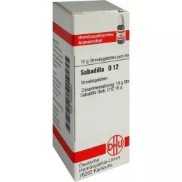 SABADILLA D 12 Globuli, 10 g