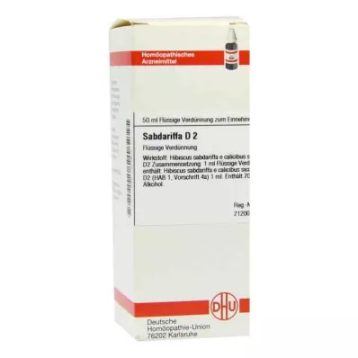 SABDARIFFA D 2 Dilution, 50 ml