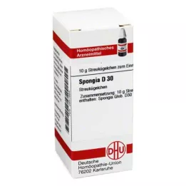 SPONGIA D 30 Globuli, 10 g